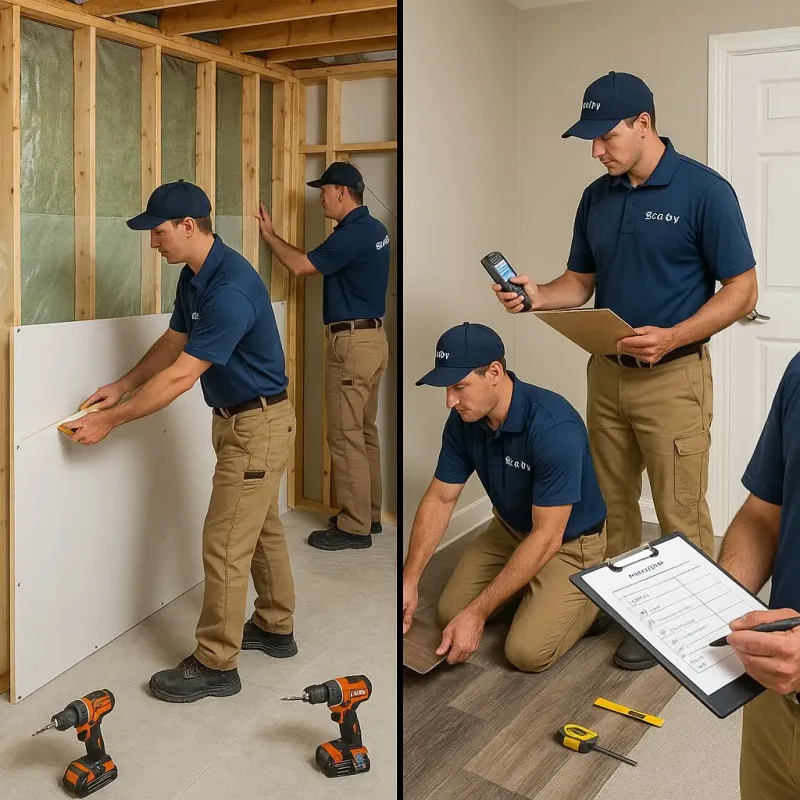 Repairs and Reconstruction process in Lindale, GA