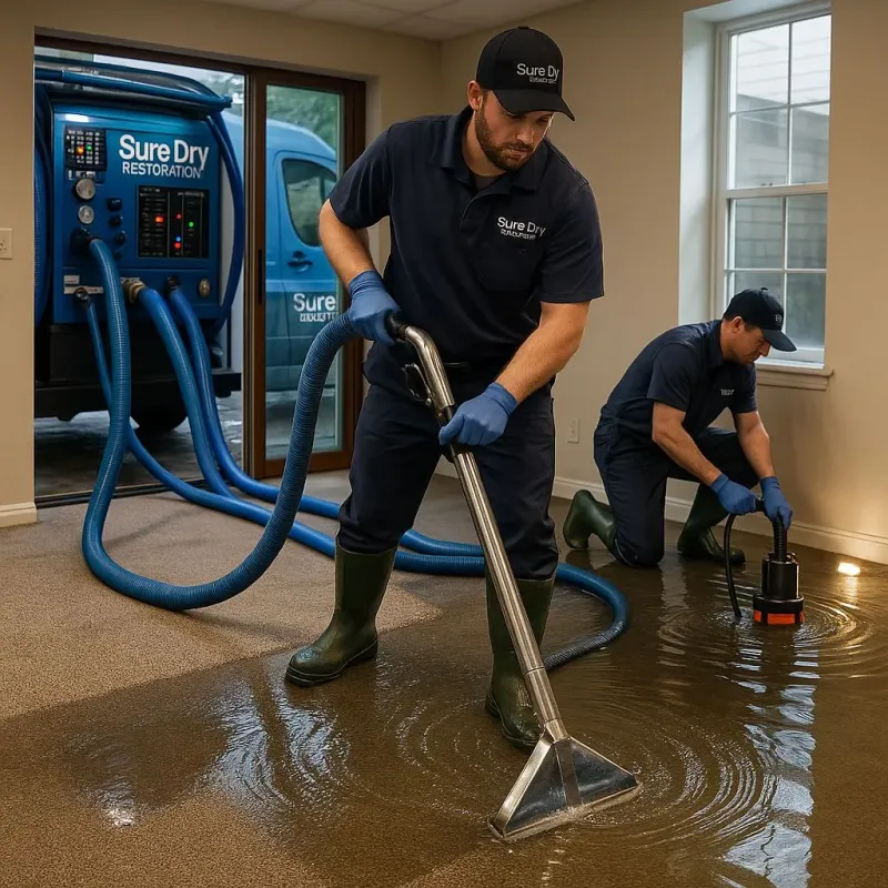 Water Extraction and Removal process in Lindale, GA